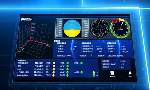 大型客机综合导航系统设计虚拟仿真